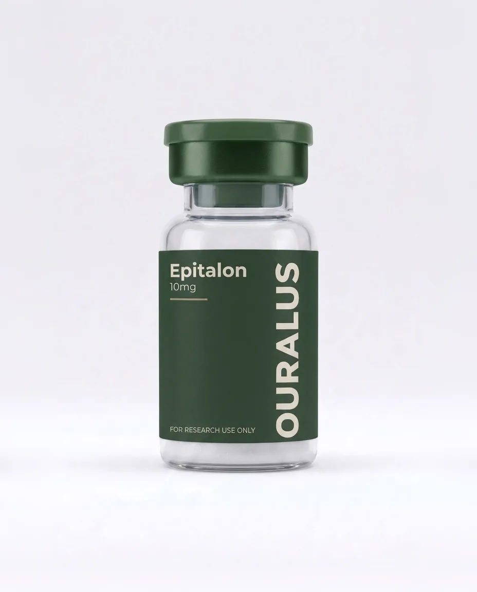 Epitalon — laboratory compound vial