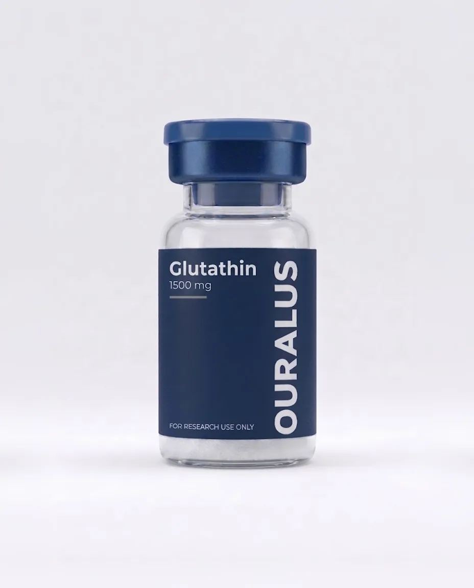 Glutathione — laboratory compound vial